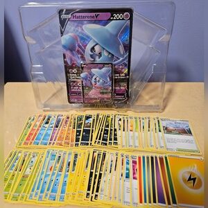 Pokemon Champion's Path Hatterene V With Champion's Path/Shining Fates Cards